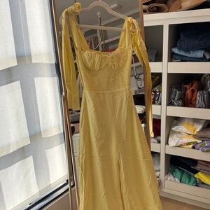 House of CB Yellow jumpsuit